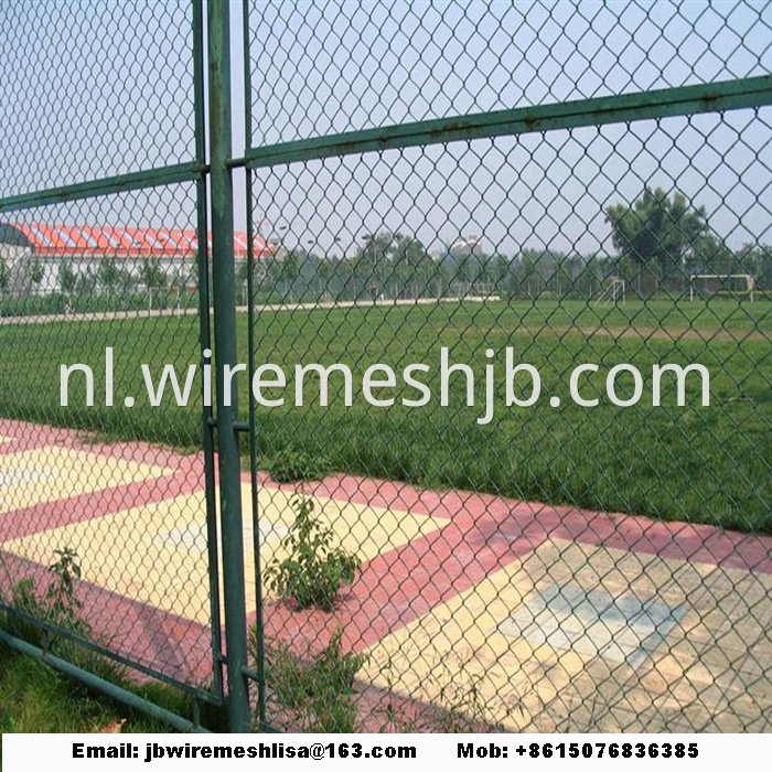 PVC Coated And Galvanized Chain Link Fence